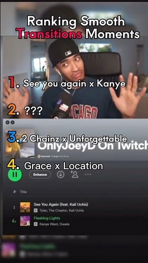 Ranking song Transitions #top5 #viralsong