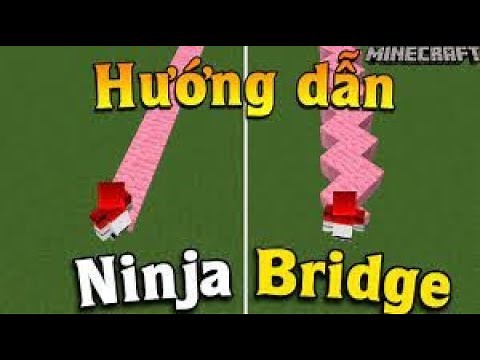 Instructions on how to place blocks quickly in Minecraft (Ninja Bridge) | GainG