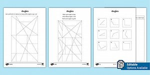 Angles Differentiated Worksheets