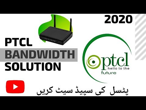 ptcl router bandwidth option missing solution|ptcl router speed limit set 2020 new trick
