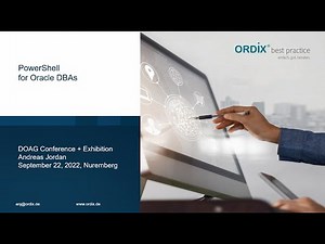 PowerShell for Oracle DBAs