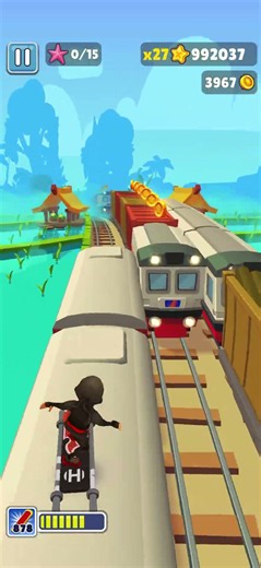 New skateboard in subway suffer game🎮😍 #subwaysurfers #gamingvideos