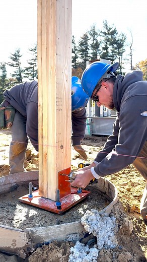 33K views · 152 reactions | In this short video, Post-Frame Construction Crew Foreman Codey Dalka explains how to install steel pole barn columns. ️ . . . #fbibuildings #polebarn #postframe #buildingconstruction #construction #constructionlife #constructionsite #constructionwork #constructionworker #howto #steel #reel #reels #reelsfb #reelsvideo | FBi Buildings, Inc. | Facebook