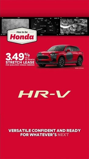2027 Honda HR-V | Lease From 2.99% + 1% Double Loyalty Rate Reduction | Halton Honda