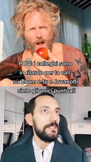 Fauno on Instagram: "Basta se ricapita mi licenzio . Vai #jovanotti insegna a #sanremo il colore delle #giuggiole . #comicità #meme insp:Edoardo Nave"
