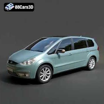 Buy 3D models at 88cars3d.com Ford Galaxy 003