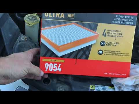 How to Change the Air Filter on a 2010 Dodge Grand Caravan #howto #diy #caravan
