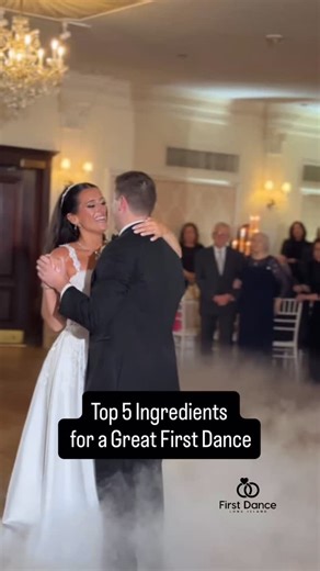 There are 5 Ingredients to a great first dance—do you know what they...