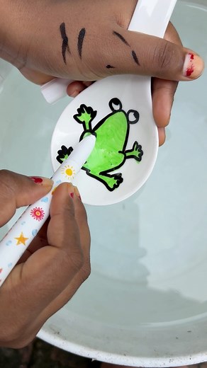 How to drawing frog easy drawing | Anju drawing