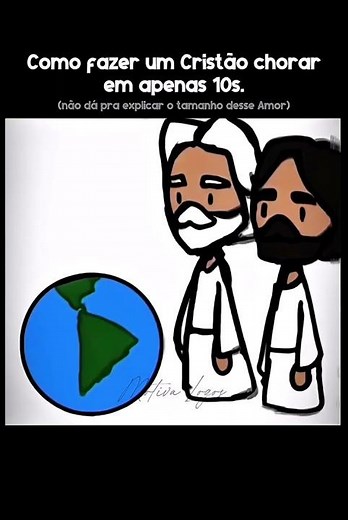 O versículo que explica esse vídeo é João 3:16