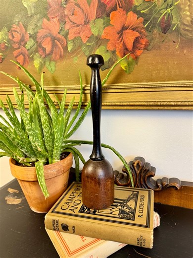 Antique 11" Wooden Pestle; Vintage Wood Potato Masher; Primitive Kitchen Utensils; Gift for Collector; Farmhouse Cookware; Rustic Wood Tools - Etsy