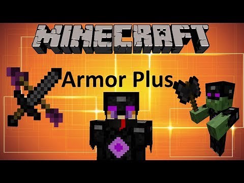 ARMOR PLUS MOD - MINECRAFT 1.11.2 (MOD SHOWCASE)
