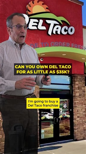 The You Network on Instagram: "Can You Own Del Taco For As Little As $35k? 🌮 Wanting to open a franchise? Comment “PRIMER” for a free guide to help you get started! #franchisebusiness #franchisee #openingafranchise #incomestreams"