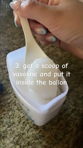4 step process to make a diy coconut oil squishy | #coconutoil #diysquishy #diy #squishy