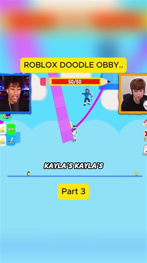 Explore Roblox Doodle Obby: Part 3 Gameplay