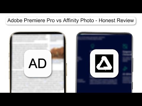 Adobe Premiere Pro Vs Affinity Photo Honest Review