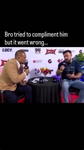 Viral Moments Worth Reacting To on Instagram: "Follow to join the FAMILY🫶🏼 This viral clip features a candid and characteristically provocative interaction between Australian grappler Craig Jones and the satirical personality Renato Laranja. Known for his deadpan humor and boundary-pushing public persona, Jones engages in a back-and-forth that highlights the unique, often irreverent subculture of the professional grappling world. The footage shows the two seated for an interview, with Laranja 