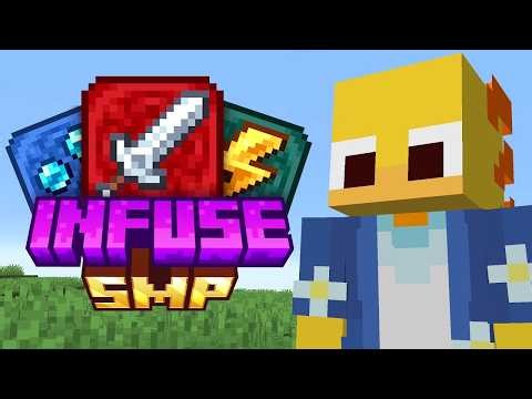I joined Minecraft Infuse SMP! Day 1 Launch JOIN RN