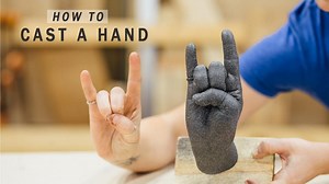 How To Mold And Cast Your Hand! With Alginate And Plaster