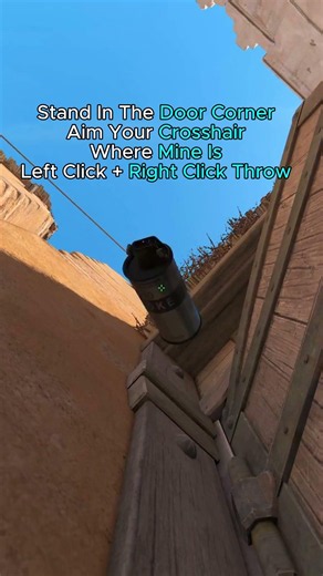 This Dust 2 Doors One-Way Gets Free Kills #cs2 #dust2 #smoke #oneway #lineups #counterstrike
