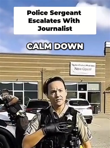 Police Sergeant Disturbed by Camera During Audit