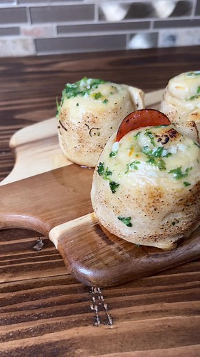 Pepperoni pizza rolls  on the @ninjakitchen Woodfire Outdoor Oven #sponsoredbyninja Find the full recipe on our website and use code BBQ10 for 10% off the Ninja Woodfire Outdoor Oven!#pizza #pizzarolls #pizzaoven | Smoked BBQ Source | Facebook