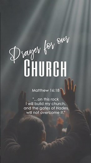 🙏 Prayer for Our Church ⛪ Powerful Intercession for Unity, Growth, and God's Presence