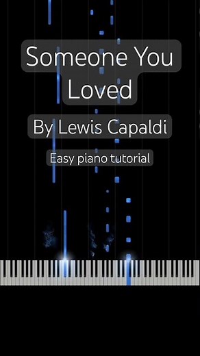 How to play “SOMEONE YOU LOVED” by Lewis Capaldi - Easy piano tutorial [Slow Version Included]