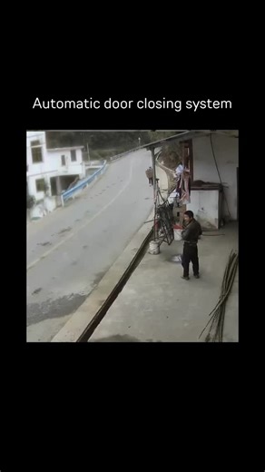 Memedroid on Instagram: "Automatic door closing system Follow us for more content like this 💚 Join our meme community via the link in bio! #door #memes #funnyreels #truck #funny"