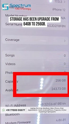 Upgrade Your iPhone 12 Storage with Spectrum Technology! 📱✨