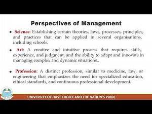 Introducing Educational Management