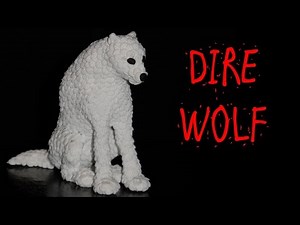 POLYMER CLAY DIREWOLF - TUTORIAL