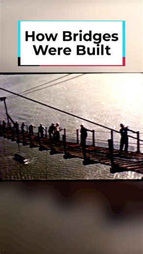 Building the Delaware Memorial Bridge in 1955 #DPAShorts #explore #history | Delaware Public Archives