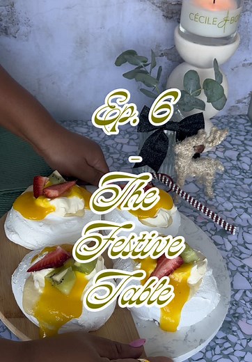 Tropical Pavlova INGREDIENTS Mango Purée: * 250g mango chunks * 2 tablespoons lemon juice * 2 tablespoons sugar Crème Anglaise: * 4 egg yolks * 1 tablespoon cornstarch * 1/2 cup sugar * 1 tablespoon vanilla extract * 2 cups milk Whipped Cream: * 500ml whipping cream * 1 tablespoon vanilla extract Pavlova Shells: * 4 egg whites * 500g castor sugar * 1 tablespoon vanilla extract * 1 tablespoon vinegar METHOD Mango Puree: 1. In a sauce pot add in all your ingredients and simmer for 10 minutes 2. Ad