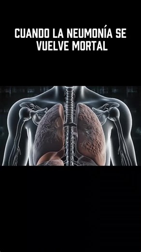 La neumonía: ahogarse desde dentro #Salud #Pulmones #prevencion #cienciamedica #educacionensalud