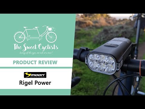 Moon Sport Rigel Power MTB 3600 Lumen Bike Headlight Review - feat. USB-C + Wireless Remote
