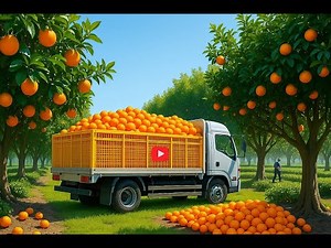 How 6.9 Million Tons of Citrus Are Produced in America | Modern Citrus Farming & Harvesting