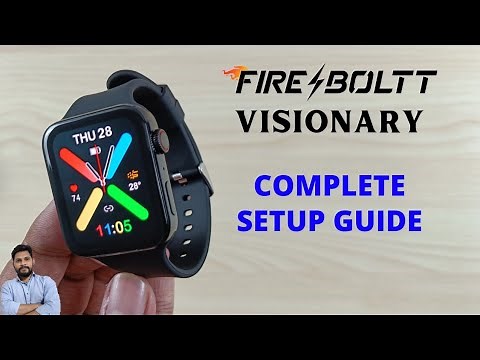 Fire-Boltt Visionary Smartwatch Complete Setup Guide