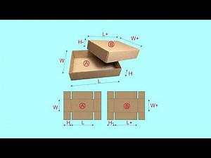 Make your own corrugated boxes for shipping