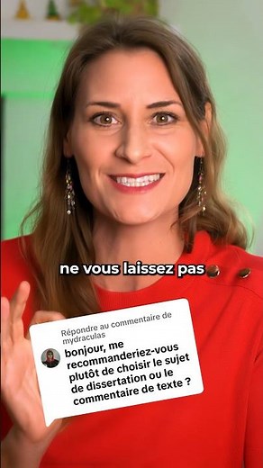 ⚠️ to misconceptions! #commentary or #essay? The #bacdefrancais dilemma