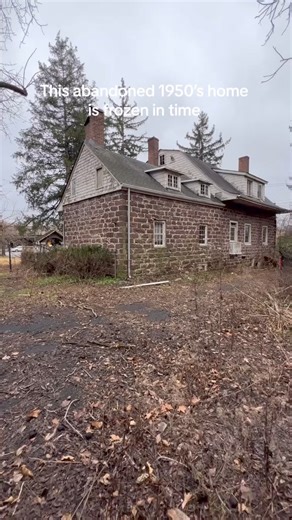107K views · 2.3K reactions | Exploring an abandoned 1950’s home that is just left frozen in time. #abandonedhouse #vintagehome #a #reel2024 | Abandoned Places | Facebook