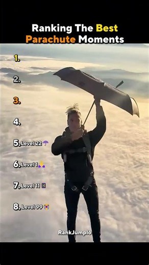 Ranking the best parachute moments 💀🗿 #usa