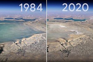 Incredible Google timelapse reveals how Earth has changed over 30 years