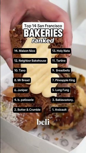 TOP 14 BAKERIES IN SAN FRANCISCO?