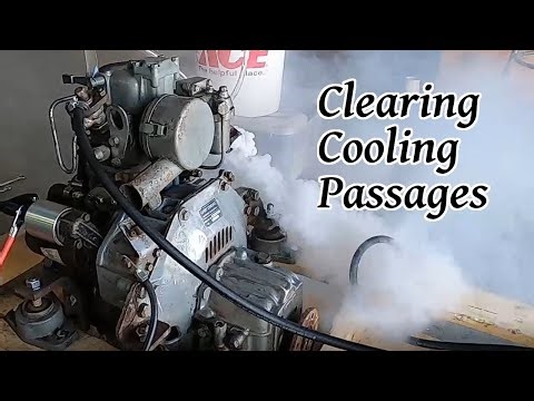 Flushing the Cooling Passages of a Marine Diesel Engine - Voyage Dreams 83