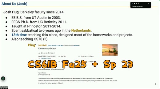 CS61B FA25+SP23 + CS61A Web Design