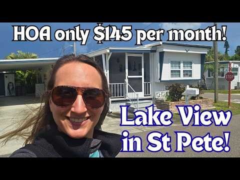 Super low Monthly Fees! Right across from Lake Maggiore in St Pete!