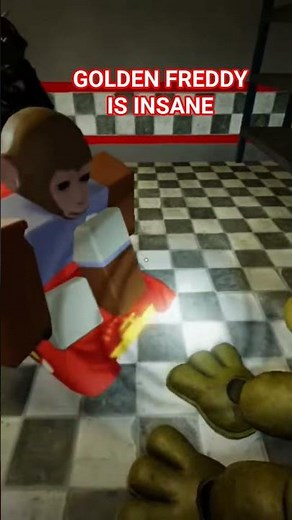 Golden freddy fnaf doom is INSANE #roblox #fnaf #horrorgaming