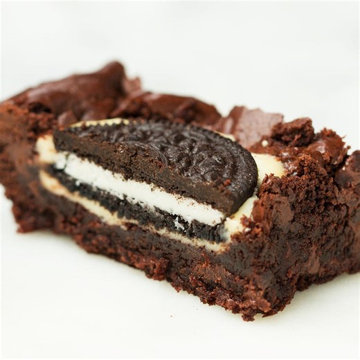 Cookies n' cream-brownies | Tasty Vegetarian
