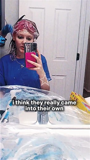 hair again :3 #fypシ゚viral #dyedhair #emogirl #emo #metal #hair #hairdye #iceninekills #viralvideo